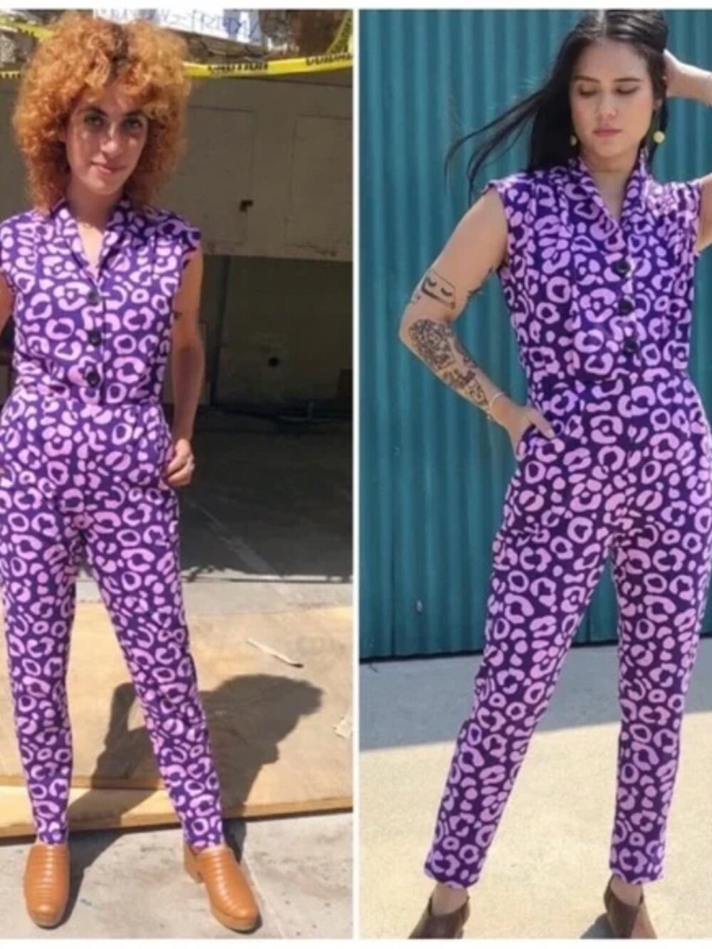 NOOWORKS Magic Suit in Cheetah Spot XL